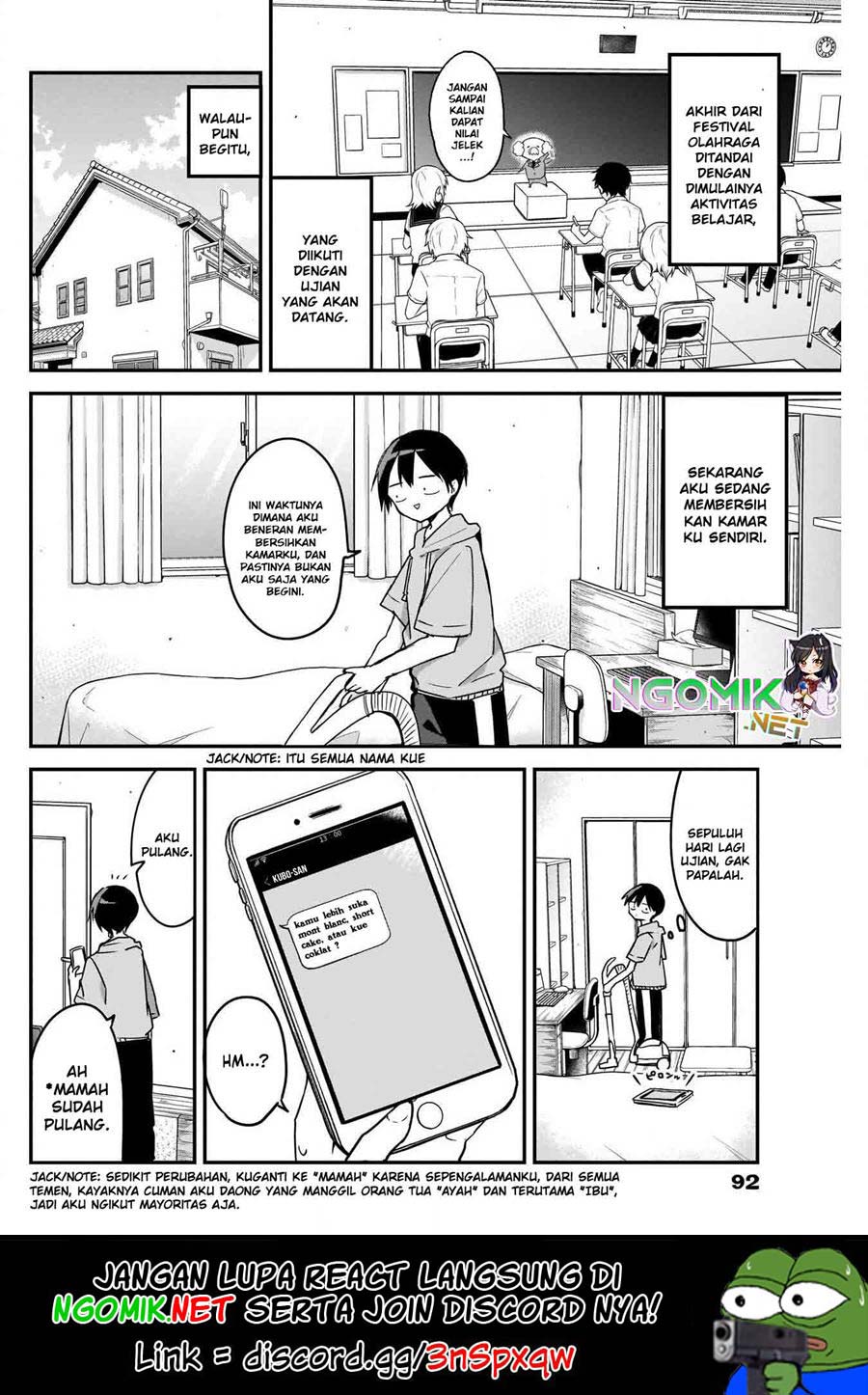 Kubo-san wa Boku (Mobu) wo Yurusanai Chapter 59 Gambar 3